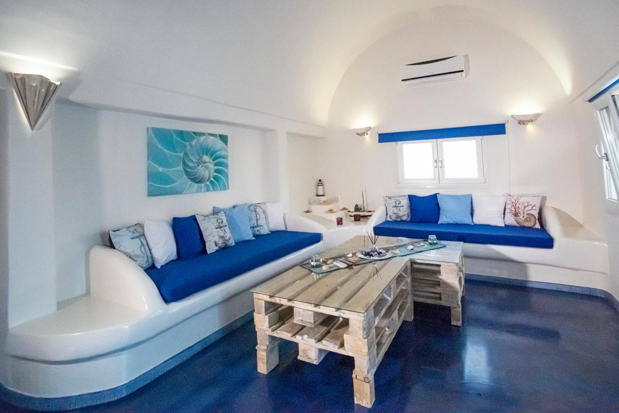 Blue Dream - Santorini Apartment Kamari  Ngoại thất bức ảnh