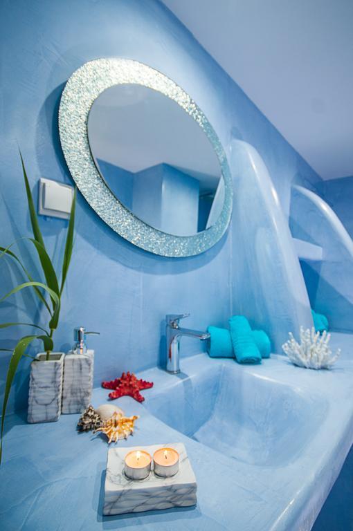 Blue Dream - Santorini Apartment Kamari  Ngoại thất bức ảnh